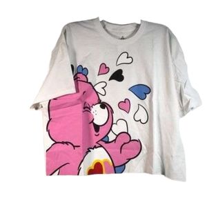 NWT Care Bears Cut Off Crop Top Tee T Shirt sz L or XL multiple available